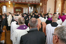 Pontifikalrequiem und Beisetzung von Weihbischof em. Johannes Kapp (Foto: Karl-Franz Thiede)